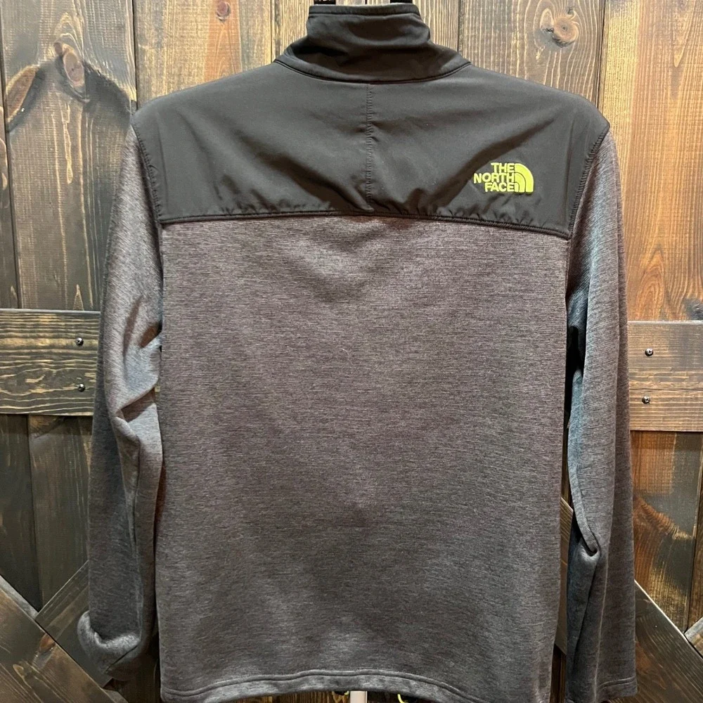 The North Face Black Norris Fleece Hybrid Jacket M Full Zip Outdoors Gorpcore